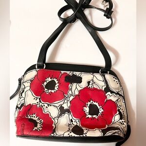 Floral Brighton Crossbody Leather Bag